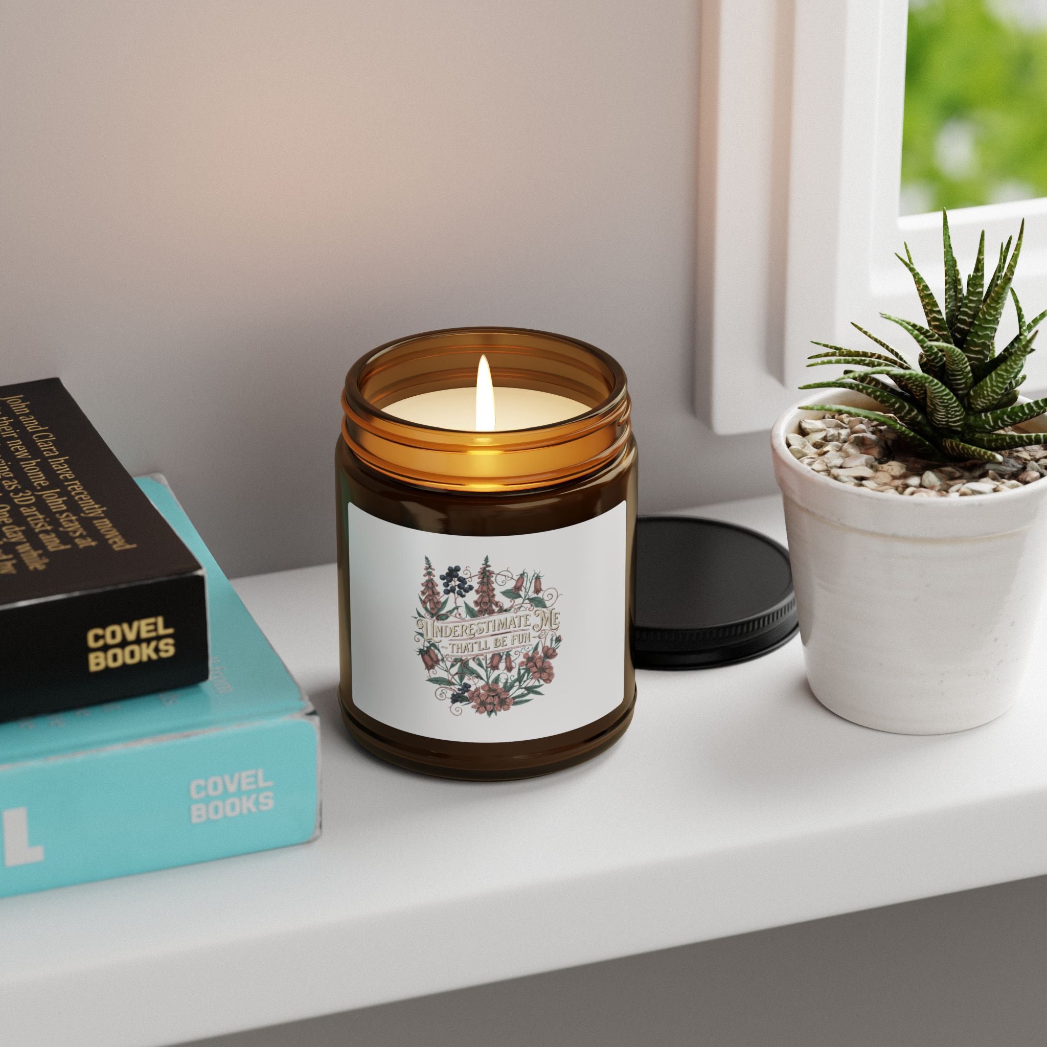 Underestimate Me Soy Candle
