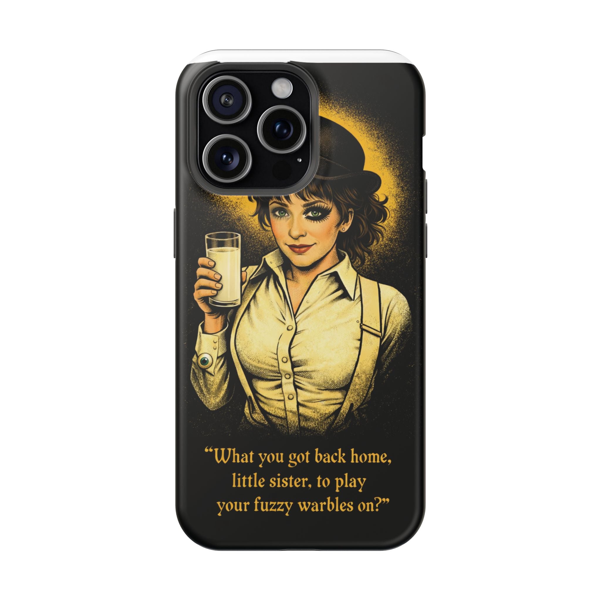 Clockwork Girl “Fuzzy Warbles” Phone Case